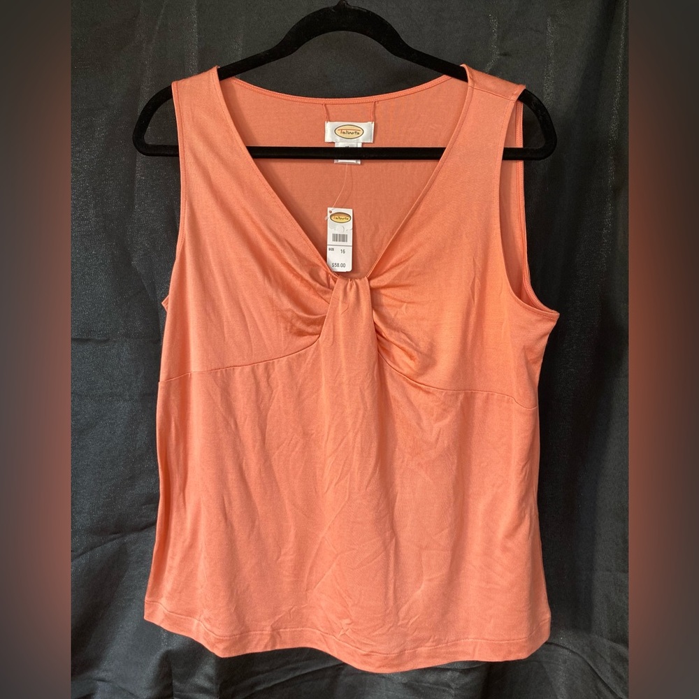 Talbots Sleeveless Silk Top